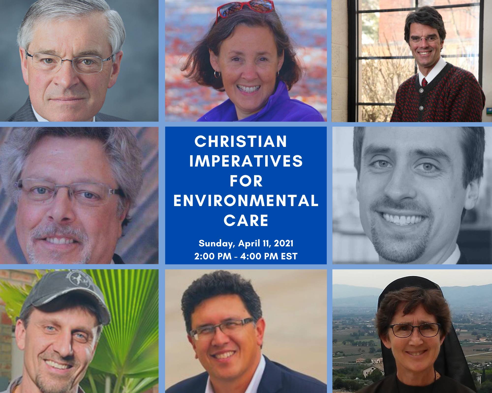 Speaker pics - Christian Imperatives for Climate Care
